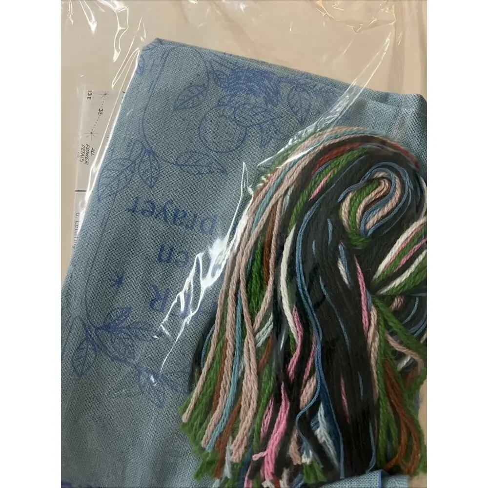 Vintage 1975 Quick N Easy Stitchery #302 Child's Prayer Sealed Kit